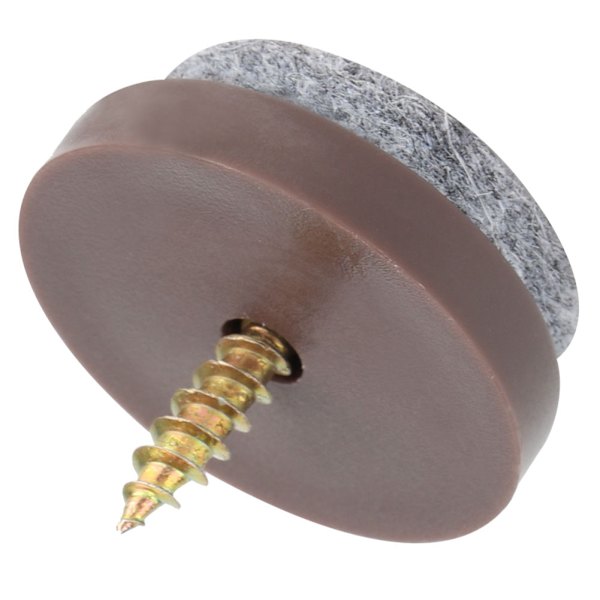 50 stk møbelføtter filt spiker skap bord sofa stol ben sklisikker pute gulvbeskytter (22 mm)