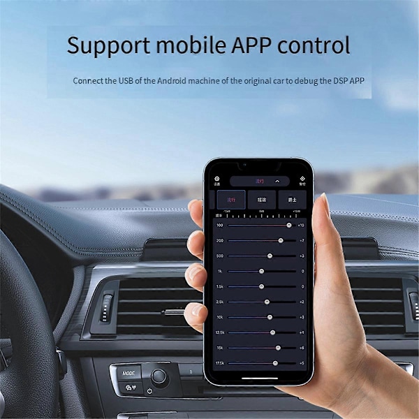 Bilradio Forsterker Automotive Lydmoduler DSP Bil Audio Prosessor