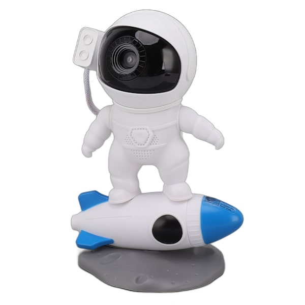 Stjärnprojektor Galaxy Nattljus USB Typ C 360 Graders Rotation Magnetiskt Huvud RGB Astronaut Ljusprojektor för Sovrum Fest
