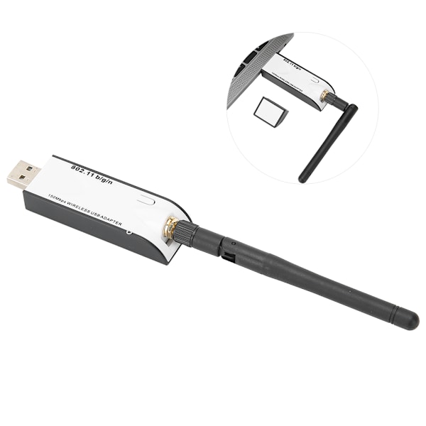 USB-verkkokortti tukee älytelevisiota, nopea siirtoadapteri 150Mbps