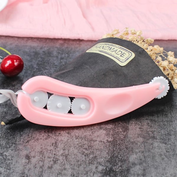 4 kpl Fondant-leikkuri Embossing Rolls Kakun koristeluväline Fondant-rulla DIY-kakunkoristeluun