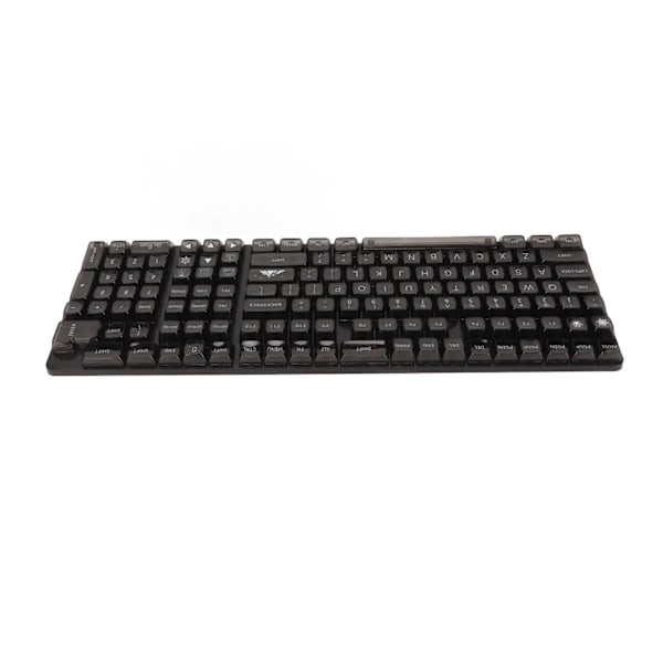 Tangentuppsats 132 tangenter Hög transparent PC CBSA Höjd Matt Ergonomisk DIY Anpassade tangentbord för mekaniskt tangentbord Svart transparenta vita bokstäver