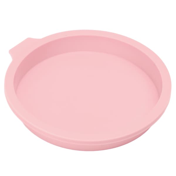 Hjemmekøkken Bageform Kageform Genanvendelig Silikone Bageform til Bageri Kagebutik Desserter Pink Rund