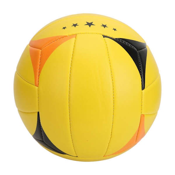 Klassisk volleyboll i storlek 5, mjuk och bekväm PVC-gummifoder, slagtålig inomhusvolleyboll för träning och strandspel