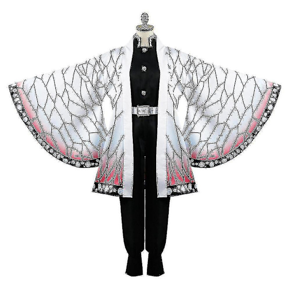 Anime Demon Slayer Tanjirou Nezuko Cosplay-asusetti lapsille - Kochou Shinobu -teema (11-12 vuotta)