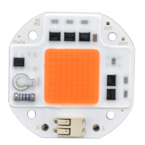 LED COB Chip Grow Light Bead LED-moduuli 110 V koko spektri 380–800 NM tee-se-itse kasvien kasvulle 100 W