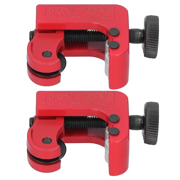 2 stk. Mini Rørkutter Bærbar Kobber Aluminium Rørkutter Verktøy Tilbehør 3‑22mm