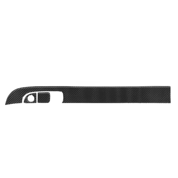 3 st kolfiberförvaringslåda trim inredning passar för Dodge Charger 2011-2014