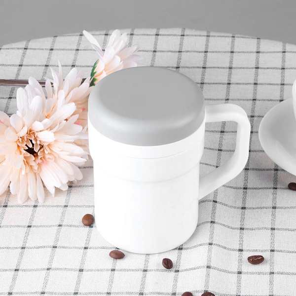 Automatisk elektrisk kaffemælk blandekop kølemug selvrørende smart mælkekop hjemmehvid