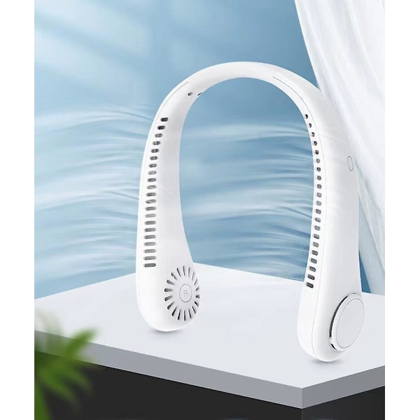 Bærbar Bladfri Halsventilator Stilfuldt Design Batteridrevet Personlig Ventilator Ideel til Udendørsaktiviteter