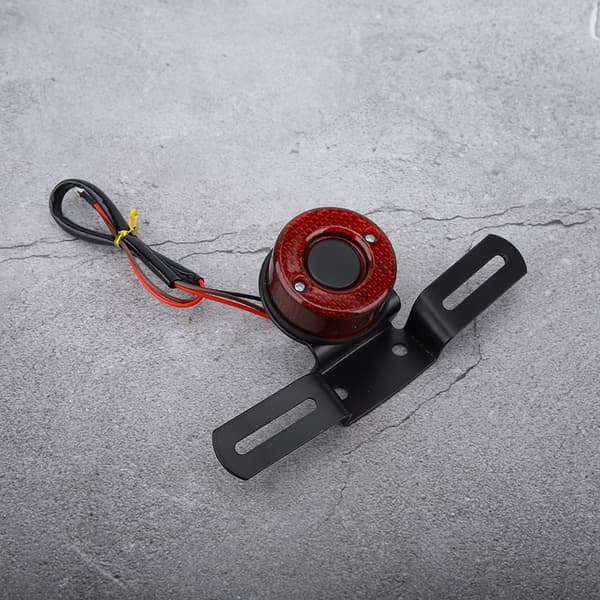 Motorsykkelmodifikasjon Universell Retro LED Baklys Bremselys