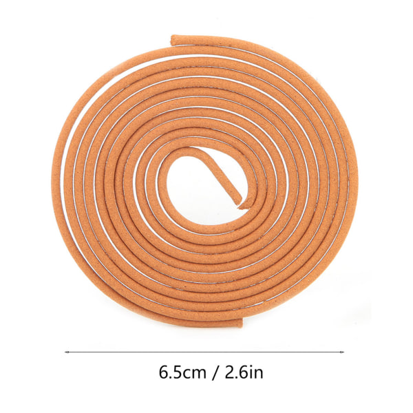48 tallerken/æske Natural Coil Røgelse Aromaterapi Hjem Indendørs 4 timer Sandeltræ Røgelse Coil (#3)