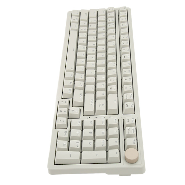 Mekanisk tastatur N Key Rollover Hot Swappable 20 lyseffekter Rød bryter USB kablet tastatur