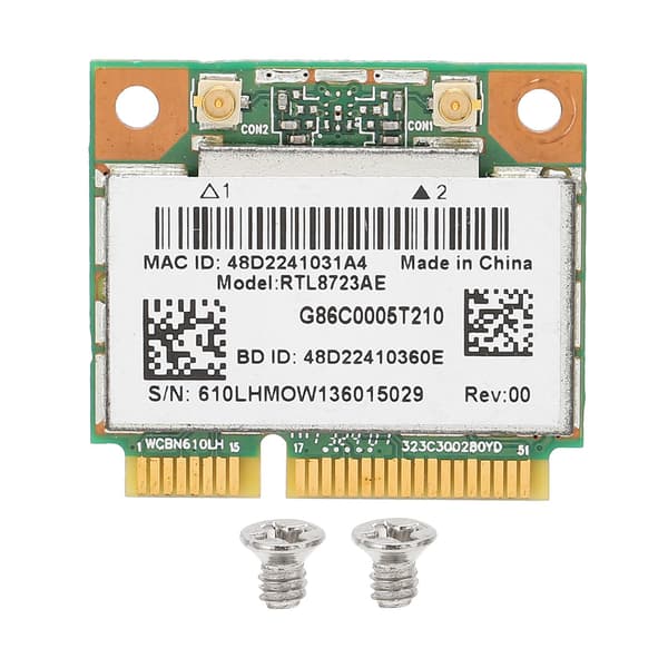 Trådløst netværkskort RTL8723AE 300M Bluetooth4.0 Half Mini PCI-E Wlan Wifi Adapter