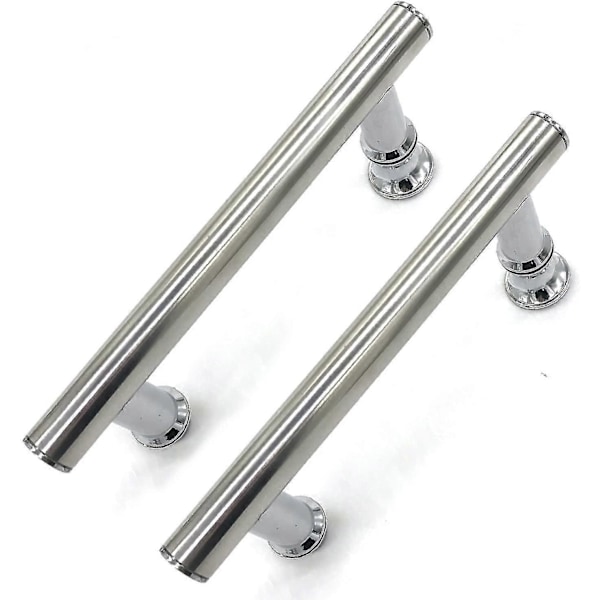 2025 Ny 2 stk 145mm (14,5cm) Krom ABS Dusjdørhåndtak, Hull til Hull