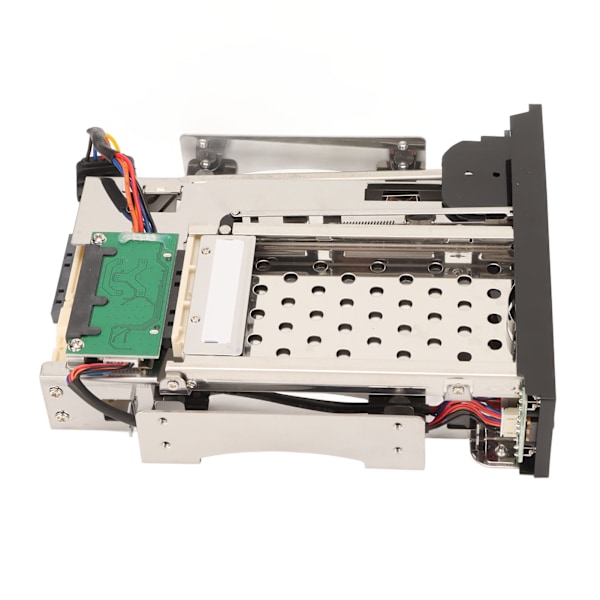 2,5 tommer 3,5 tommer intern HDD-kabinet dobbelt skuffe 6 Gbps hot-swappable god varmeafledning bakkefri HDD mobil rack bur