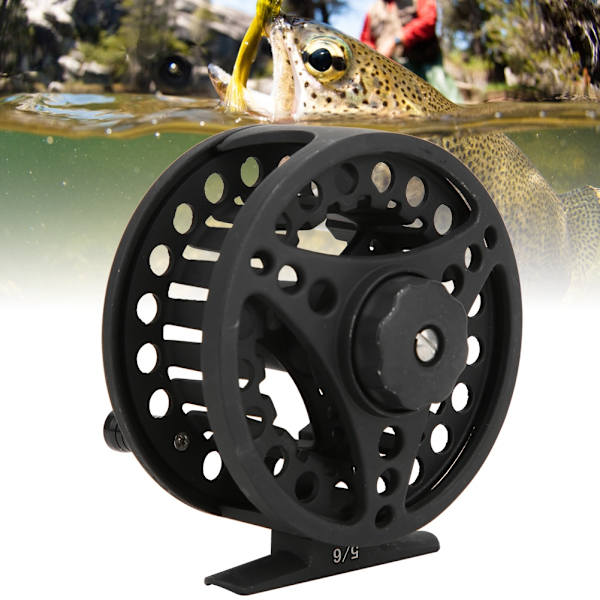 Flugfiske All Metal Pressgjutningslager Gapless Wire Wheel Line Reel Tackle(5/6)