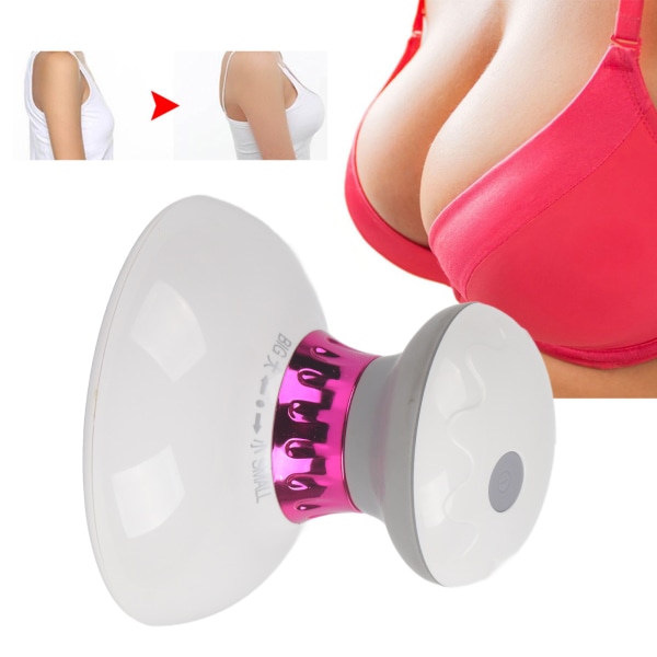 Elektrisk kvinna Bröst Massager Byst Förstoring Lyft Bröstmassage Stimulator