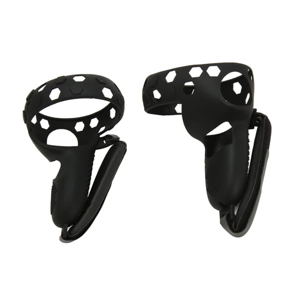 Silikon Kontroller Skydd för Quest 2 Förhindra Halkfall Resistent Skyddande VR Kontroller Greppskydd med Handledsrem