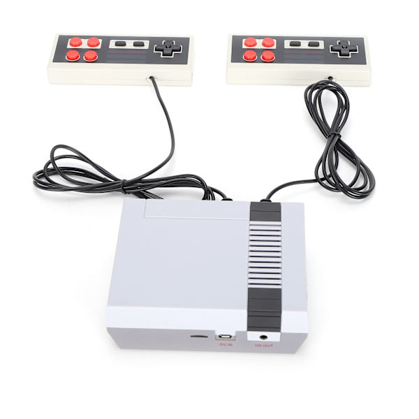 Spillkonsoll Controller Klassisk Mini Gamepad Ekstern TV Spillkonsoll med Minnekort 110‑240VUK Plugg