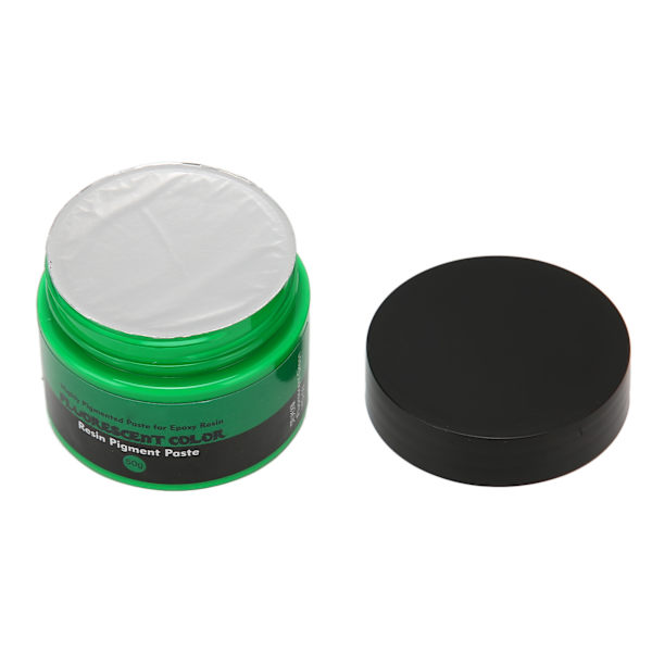 Epoksihartsi Pigmentti 50g Fluoresoiva Väri Korkea Kylläisyys Helppo Käyttö Nestehartsi Väriaine Taidekäsitöille DIY Valmistus Fluoresoiva Vihreä