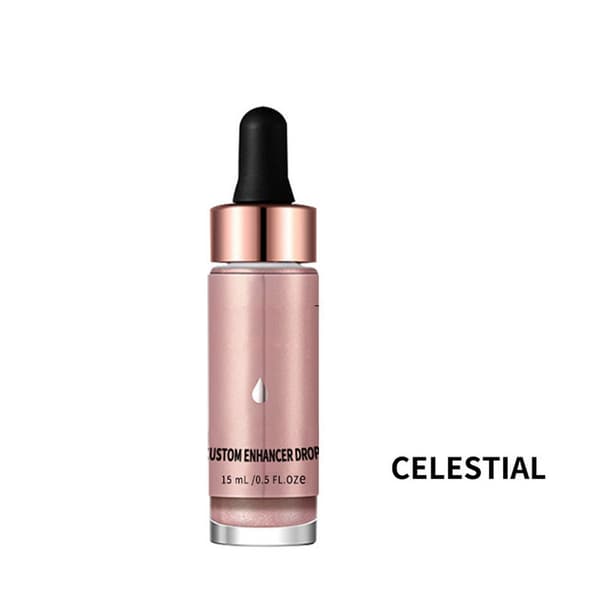 Ansigt Læber Kontur Highlight Lysnende Makeup Dråbe Koncentrat Væske (Celestial)