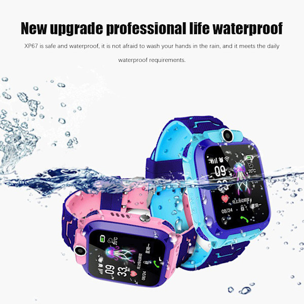 Smartwatches til børn Vandtæt Smart Watch Præcis positionering Tracker Smart Phone Watch Gave