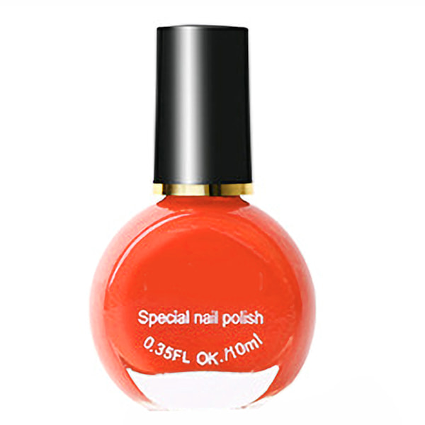Neglelakk 10 ml mettet farge elegant stil rask tørking langvarig hurtig tørkende neglelakk E049‑5