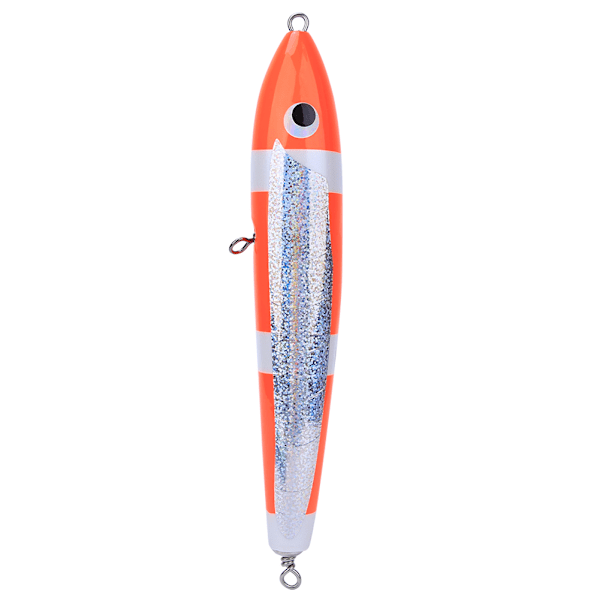 90g Sea Fishing Pencil Wooden Artificial Lifelike Tuna Lures Fishing Baits Fish Tackle AccessoryYellow