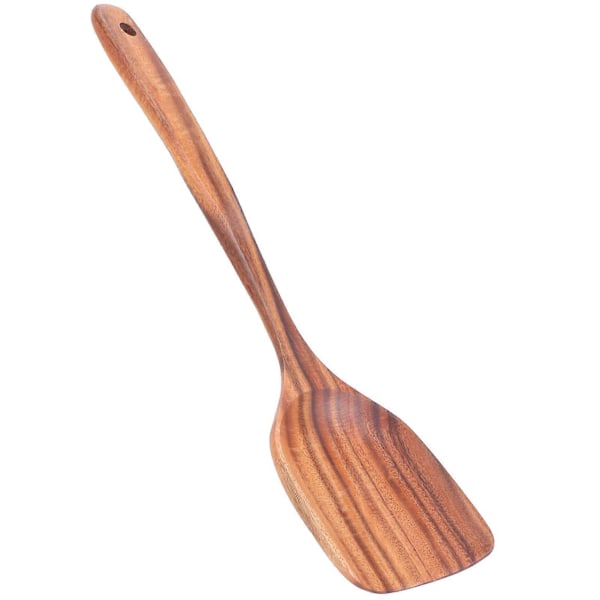 Trespade Langt Håndtak Kokespade NonStick Spatel Kjøkkenredskaper Kjøkkenutstyr