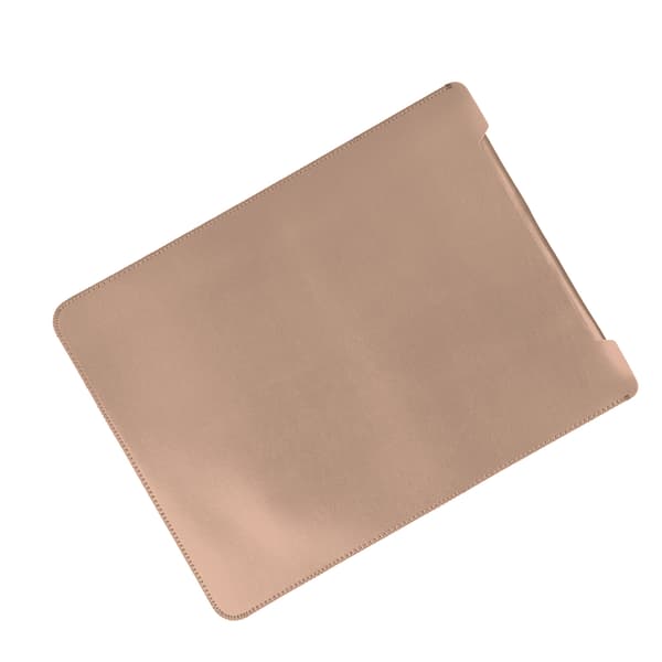 Bærbar Sleeve Taske Mikrofiber Notebook Computer Beskyttende Foringspose Tilbehør til MacBook Pro Rose Gold