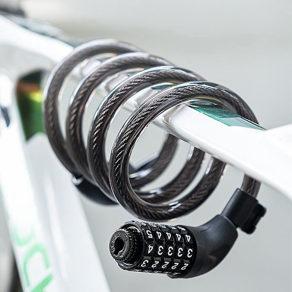 Master Lock -yhdistelmäkaapelilukko polkupyörille ja ulkokalusteille