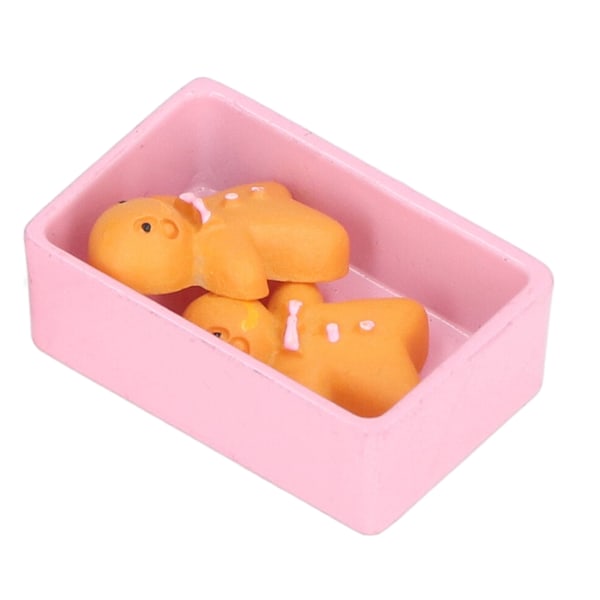 1:12 Elävä nukkekoti Keksimalli Simulaatio Miniatyyri Keksilaatikko Nukkekoti Keksit SetPink