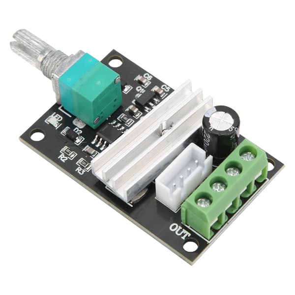 DC Motor Hastighetskontrollmodul PWM Justerbar Bryter CW CCW Kontroller Driver DC6V/12V/24V 3A