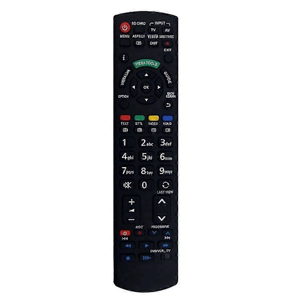 Fjernbetjening N2QAYB000490 N2QAYB000724A kompatibel med TV TX-P42G30B TX-P42G30E TX-PF42S30 TX-PF50G30 TX-P42G30B
