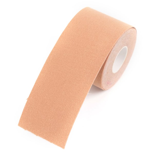 BH Tape självhäftande Andas Engångs Stretchig Hudfärg Vattentät Push Up Bröstlyft Bröstvårtskydd BH Tape Bröstvårtskydd 3 X 2in
