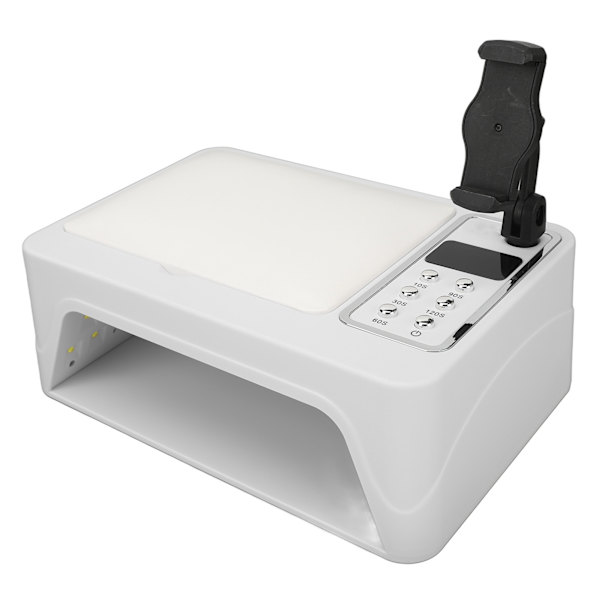 Nail Lamp Large Space LED Nail Light Machine with Phone Satnd for Art Salon EU Plug 100‑240V