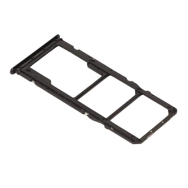 Dobbelt SIM-kortbakke Plast SIM-kortbakkeholder med kortstift til Xiaomi Redmi Note 10 Black