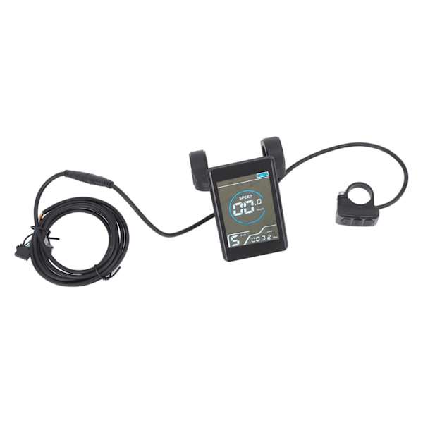 Elektrisk cykel LCD-display Elektrisk cykel LCD-displaymätare med vattentät kontakt för elektrisk mountainbike sparkcykel
