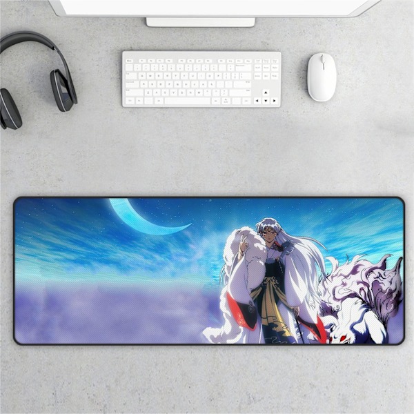 Gaming musemåtte forhindrer skridsikker vandtæt giftfri anime mønster gummi computer skrivebordsunderlag til hjemmekontor (CMP545) 75x40cm / 30inx16in