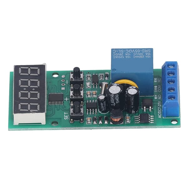 Tidsrelämodul för realtidssynkronisering, styrkretskort PCB 7‑27V
