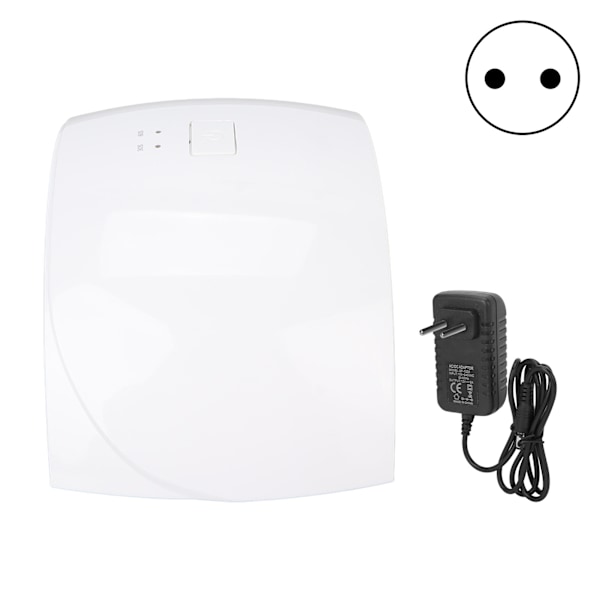 Professionell gelpolish torkare UV LED dubbla ljuskällor nagelhärdningsmaskin 24W 110‑240VEU-kontakt