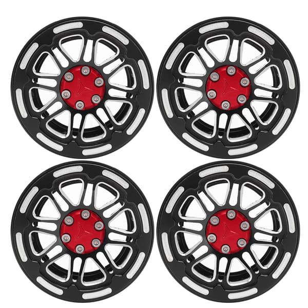 4 stk. profesjonell CNC metallfelg RC-tilbehør passer til 1/10 RC Crawler 1,9 tommer