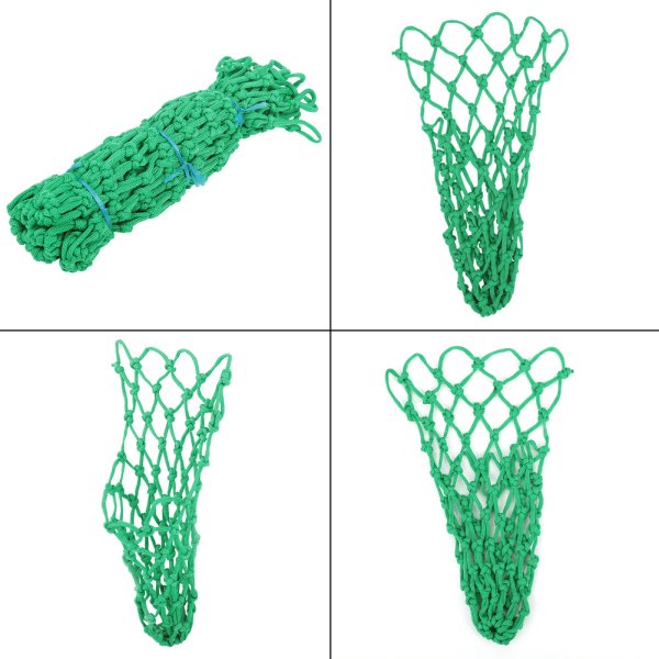 6 stk/sett biljardbordsett tilbehør Biljardlommer Nylon nettpose erstatning Grønn