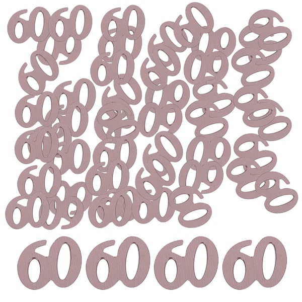 60g syntymäpäiväkoriste konfetti maisema setti lisävaruste PVC koriste konfetti 60
