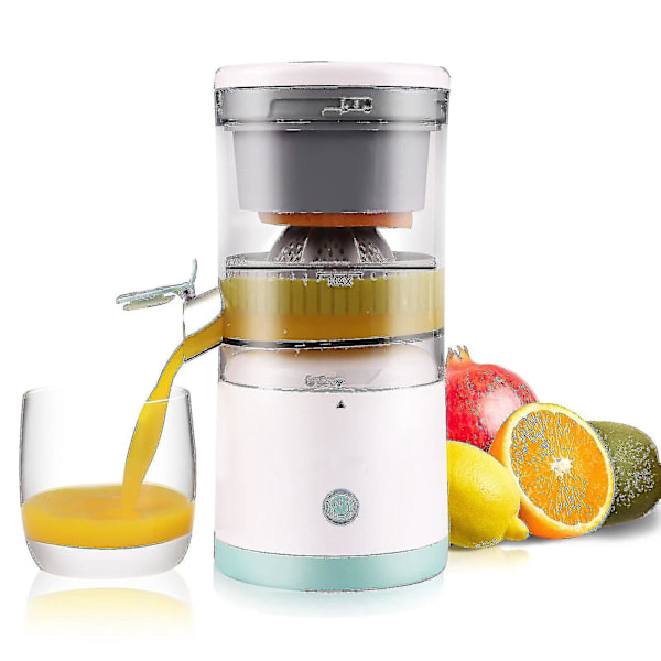 Bærbar elektrisk USB-oppladbar juicer for appelsin- og sitronjuicing - 45W, 2023 ny utgave [Gratis frakt]