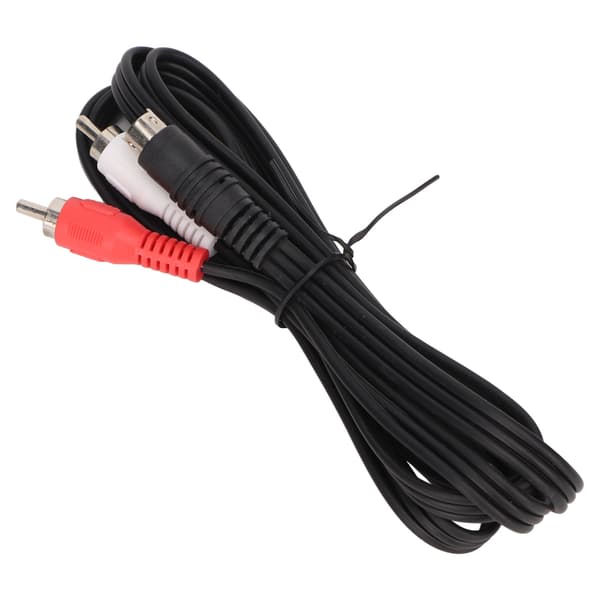 Mini DIN 7-benet til 3 RCA-kabel 7-benet Mini DIN hanstik til 3 RCA hanstik videoadapterkabel rød, gul og hvid 1,5 m
