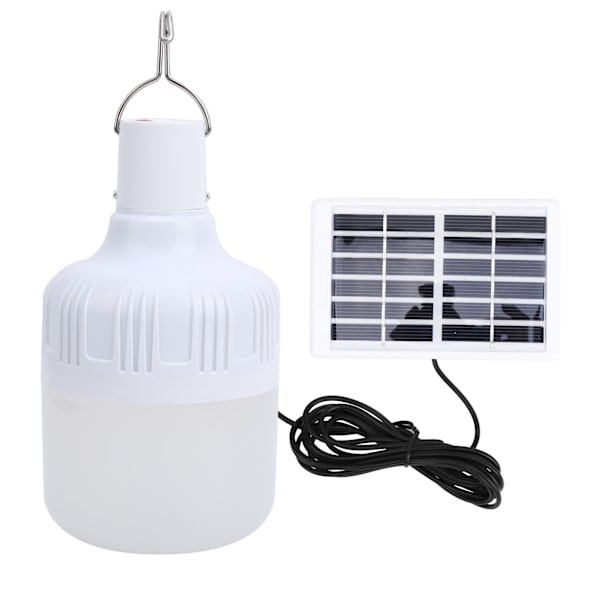 50W Utendørs LED Solcelleanlegg Lys Bærbar Ladelampe Camping Nødlys