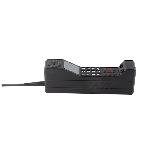 Retro mursten mobiltelefon Ornament Vintage mobiltelefon Model Simulering Fotografiske Rekvisitter Stiliserede Ornamenter Sort