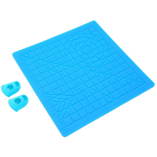3D Design Matte Slitesterk Elastisk Fleksibel Praktisk Silikon Malpute med Fingerhetter